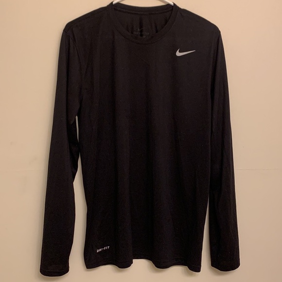 Nike Dri-Fit Mens Black Shirt - Picture 9 of 9